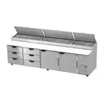 Beverage Air , DPD119HC-6T, Refrigerated Counter, Pizza Prep Table