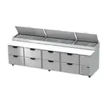 Beverage Air , DPD119HC-8, Refrigerated Counter, Pizza Prep Table