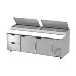 Beverage Air , DPD93HC-2, Refrigerated Counter, Pizza Prep Table
