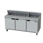 Beverage Air SPE72HC-18, Refrigerated Counter, Sandwich / Salad Unit