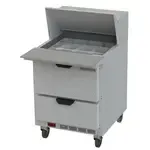 Beverage Air SPED27HC-12M, Refrigerated Counter, Mega Top Sandwich / Salad Unit