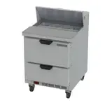 Beverage Air SPED27HC-B, Refrigerated Counter, Sandwich / Salad Unit