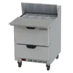 Beverage Air SPED27HC-C-B, Refrigerated Counter, Sandwich / Salad Unit