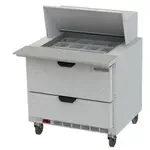 Beverage Air SPED36HC-12M-2, Refrigerated Counter, Mega Top Sandwich / Salad Unit