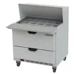 Beverage Air SPED36HC-15M-2, Refrigerated Counter, Mega Top Sandwich / Salad Unit