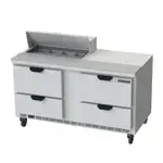 Beverage Air SPED60HC-08-4, Refrigerated Counter, Sandwich / Salad Unit