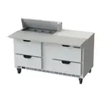 Beverage Air SPED60HC-08C-4, Refrigerated Counter, Sandwich / Salad Unit