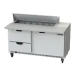 Beverage Air SPED60HC-12C-2, Refrigerated Counter, Sandwich / Salad Unit