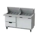 Beverage Air SPED60HC-24M-2, Refrigerated Counter, Mega Top Sandwich / Salad Unit