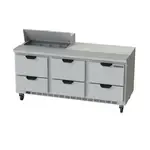 Beverage Air SPED72HC-08-6, Refrigerated Counter, Sandwich / Salad Unit