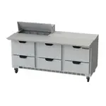 Beverage Air SPED72HC-08C-6, Refrigerated Counter, Sandwich / Salad Unit