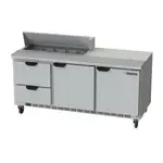 Beverage Air SPED72HC-10-2, Refrigerated Counter, Sandwich / Salad Unit