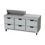 Beverage Air SPED72HC-10-6, Refrigerated Counter, Sandwich / Salad Unit