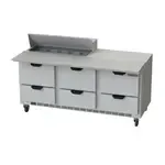 Beverage Air SPED72HC-10C-6, Refrigerated Counter, Sandwich / Salad Unit