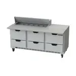 Beverage Air SPED72HC-12C-6, Refrigerated Counter, Sandwich / Salad Unit