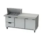 Beverage Air SPED72HC-12M-2, Refrigerated Counter, Mega Top Sandwich / Salad Unit