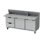 Beverage Air SPED72HC-18C-2, Refrigerated Counter, Sandwich / Salad Unit