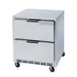Beverage Air UCFD27AHC-2, Freezer, Undercounter, Reach-In