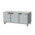 Beverage Air UCR72AHC, Refrigerator, Undercounter, Reach-In