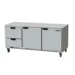 Beverage Air UCRD72AHC-2, Refrigerator, Undercounter, Reach-In