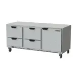 Beverage Air UCRD72AHC-4, Refrigerator, Undercounter, Reach-In