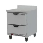 Beverage Air WTFD27AHC-2-FIP, Freezer Counter, Work Top