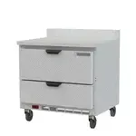 Beverage Air WTFD36AHC-2-FIP, Freezer Counter, Work Top