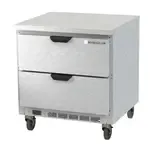 Beverage Air WTRD32AHC-2-FLT, Refrigerated Counter, Work Top