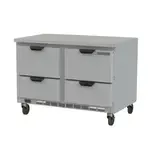 Beverage Air WTRD48AHC-4-FLT, Refrigerated Counter, Work Top