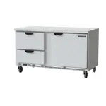Beverage Air WTRD60AHC-2-FLT, Refrigerated Counter, Work Top