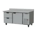 Beverage Air WTRD67AHC-2, Refrigerated Counter, Work Top