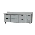 Beverage Air WTRD93AHC-6, Refrigerated Counter, Work Top