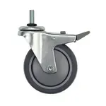 CAC China BTUC-179CB-GY, Caster for BTUC Series Utility Carts