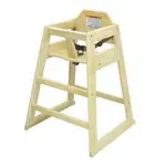 CAC China CHWH-30NAT, High Chair