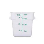 CAC China FS3P-SQ4W, Food Storage Container