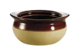 CAC China OC-10-C, Soup Bowl Crock, Onion