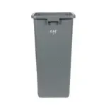 CAC China TCSQ-23GRY, Trash Can