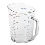 Cambro 100MCCW135, Food Volume Measuring Equipment, Clear, 1 Quart