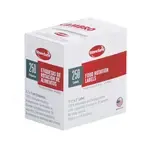 Cambro 1252SLB250, Labels, White