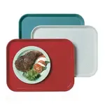 Cambro , 3253CL674, Cafeteria Tray, Fiberglass, Blue, Rectangular