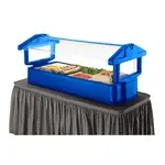 Cambro 5FBRTT186, Cold Food Buffet, Tabletop, Polyethylene, Navy Blue, (4) Pan Size