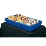 Cambro BUF72186, Cold Food Buffet, Tabletop, Navy Blue, 5 Pan, 24" W