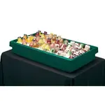 Cambro BUF72519, Cold Food Buffet, Tabletop, Green, 5 Pan, 24" W