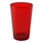 Cambro D8156, Serving/Drinking Glasses, 8 Oz., Red