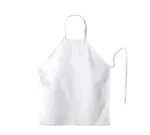 Chef Revival 600PS-NP, Bib Apron, White, Spun Polyester