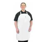 Chef Revival 610BAC, Bib Apron, White, Cotton