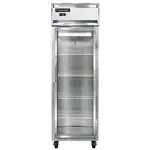 Continental Refrigerator , 1FSNSAGD, Freezer, Reach-In, One-Section, Self-Contained, Hinged Glass Door