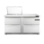 Continental Refrigerator D60N12M-FB-D, Refrigerated Counter, Mega Top Sandwich / Salad Unit