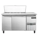Continental Refrigerator RA60N18M, Refrigerated Counter, Mega Top Sandwich / Salad Unit