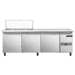 Continental Refrigerator RA93N18M, Refrigerated Counter, Mega Top Sandwich / Salad Unit